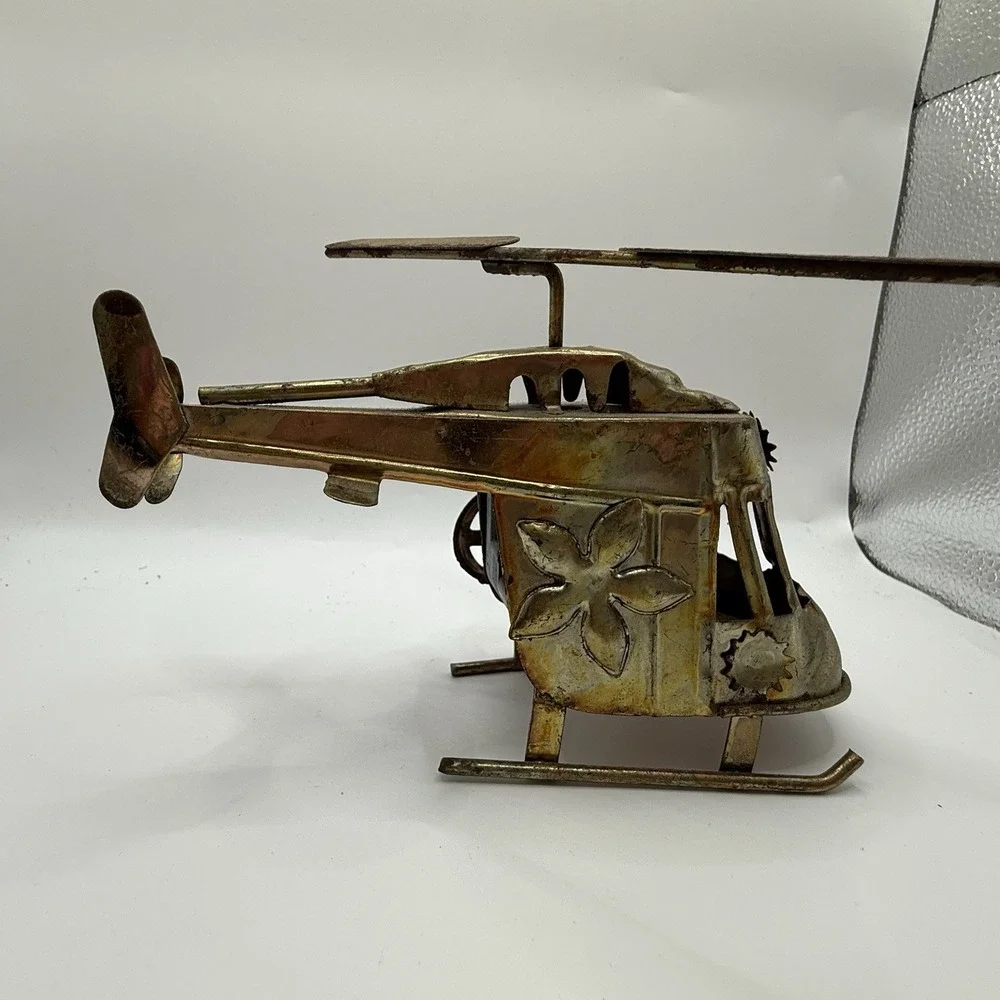 Helicopter Tin Wind‎ Up Music Box, Chopper 